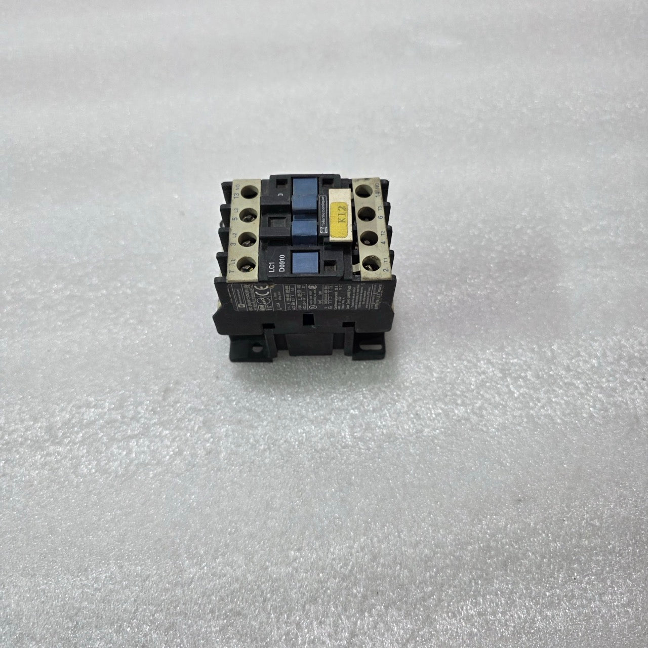 TELEMECANIQUE LC1 D0910 AC CONTACTOR 25A 220-230V 50/60HZ 1NC