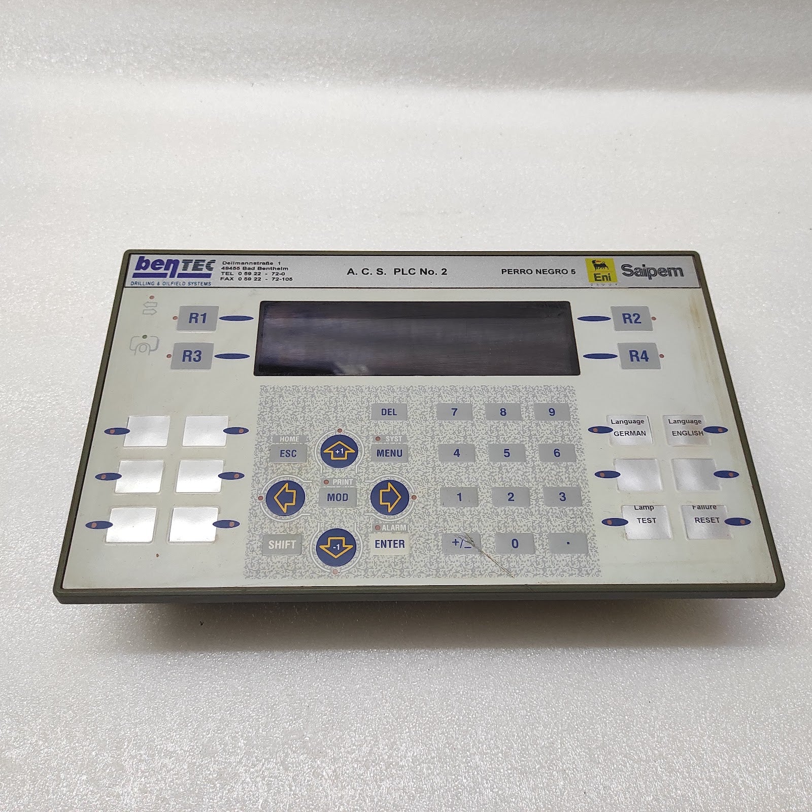 TELEMECANIQUE XBTPM027110 OPERATOR PANEL 24VDC