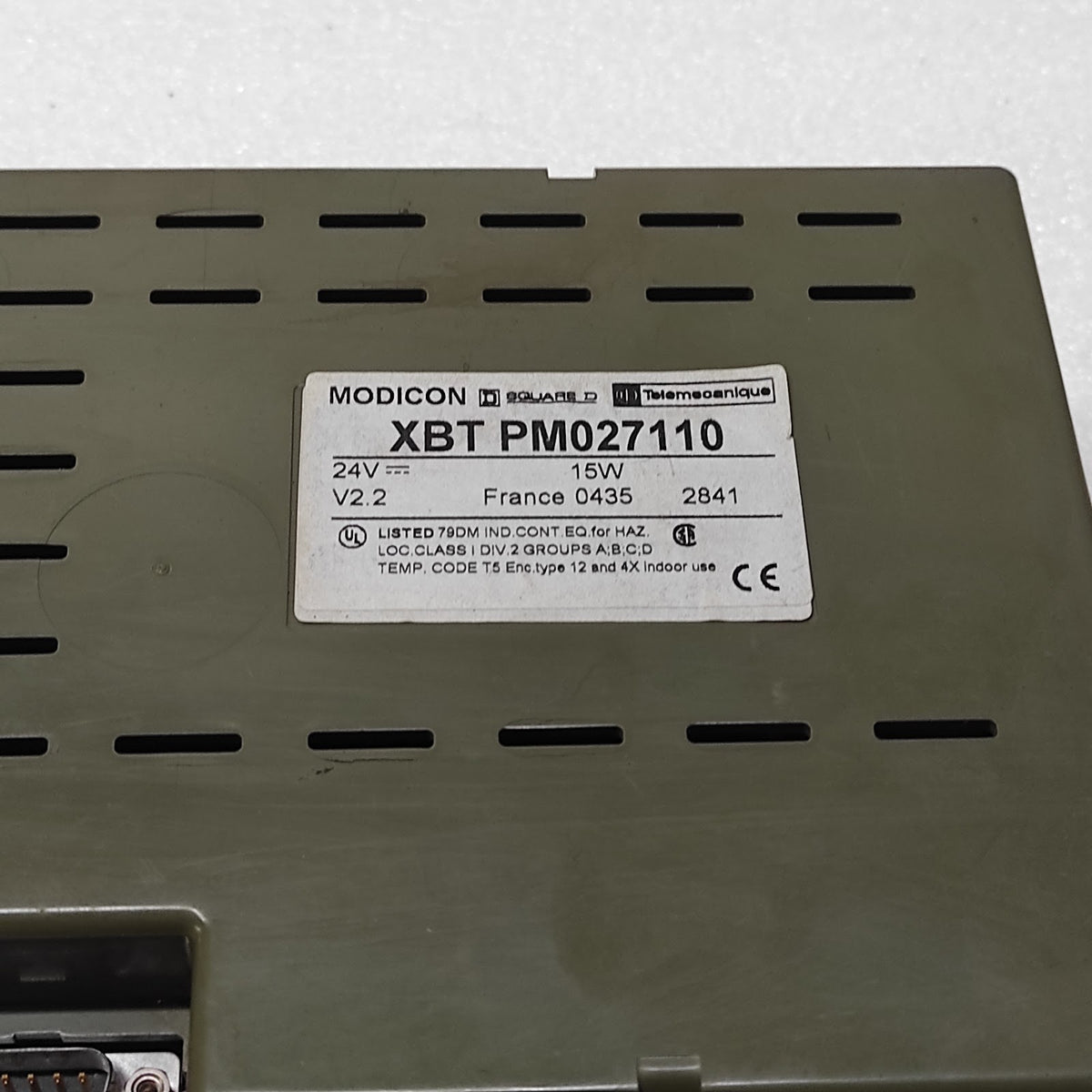 TELEMECANIQUE XBTPM027110 OPERATOR PANEL 24VDC