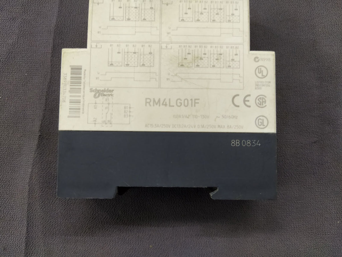 TELEMECANIQUE RM4LG01F LIQUID LEVEL CONTROL RELAY 110-130V