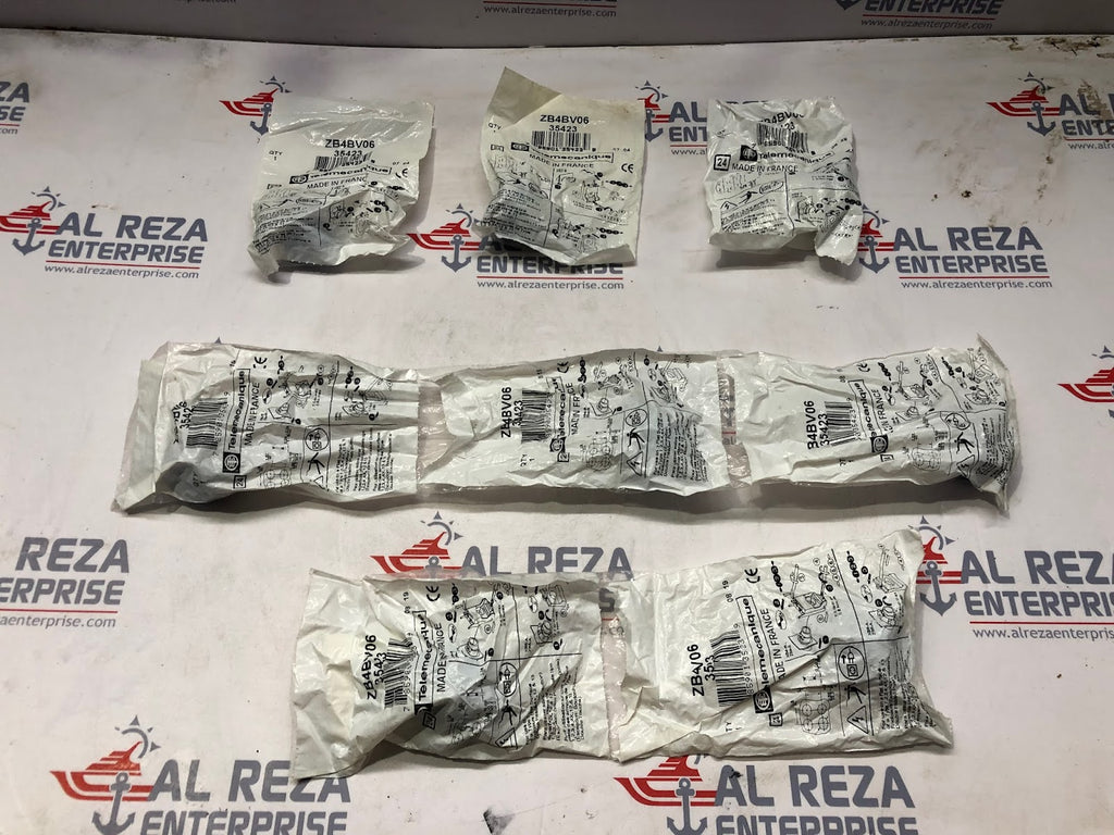 TELEMECANIQUE SE ZB4BV06 BLUE PILOT LIGHT LOT OF 8 UNIT