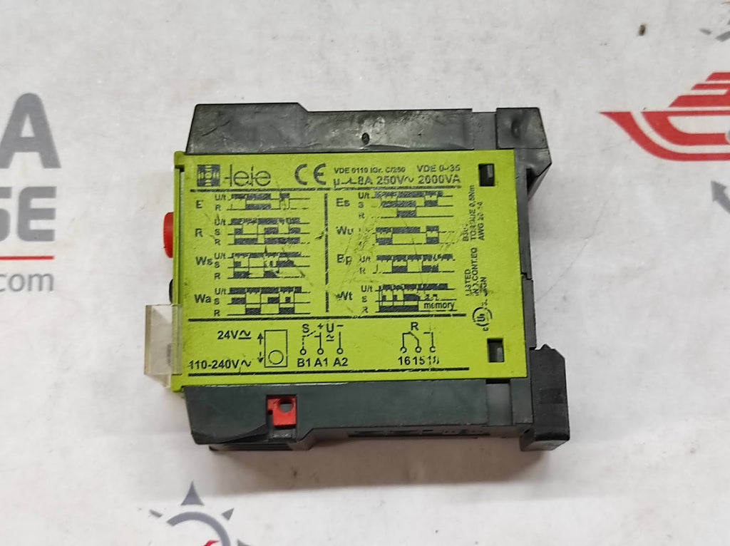 TELE D6DM MULTIFUNCTION TIME RELAY 24VAC-DC / 110-240VAC
