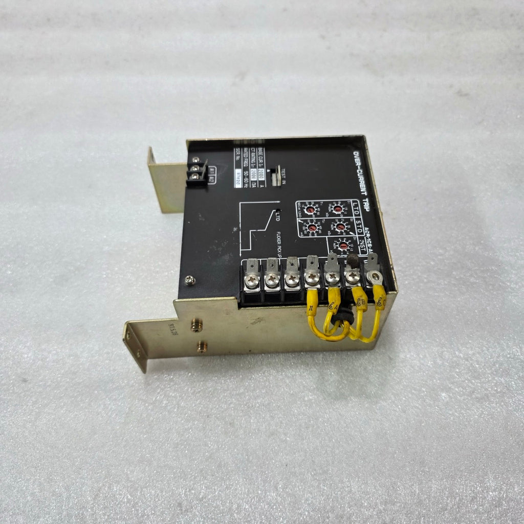 TERASAKI AOR-1CS-AL OVER CURRENT TRIP RELAY |  2000A, CT 2000/3A | SETTING 5