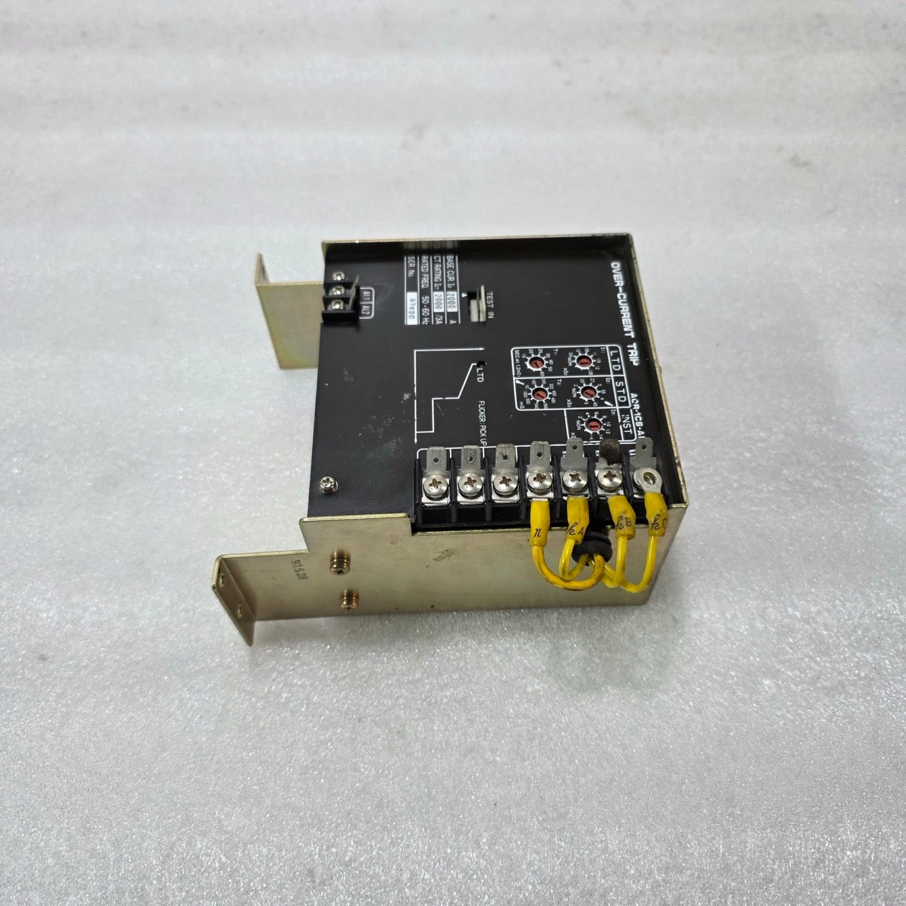 TERASAKI AOR-1CS-AL OVER CURRENT TRIP RELAY |  2000A, CT 2000/3A | SETTING 5