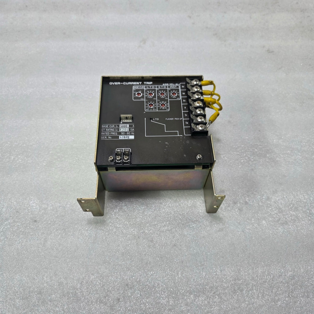 TERASAKI AOR-1CL-AL OVER CURRENT TRIP RELAY | 5000A ,CT  6300/3A | SETTING 6