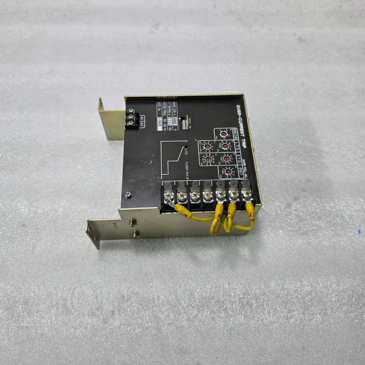 TERASAKI AOR-1CL-AL OVER CURRENT TRIP RELAY | 5000A ,CT  6300/3A | SETTING 6