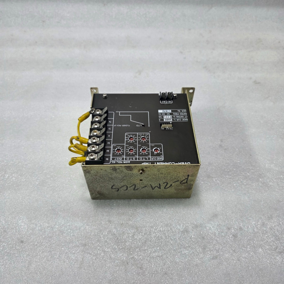 TERASAKI AOR-1CL-AL OVER CURRENT TRIP RELAY | 5000A ,CT  6300/3A | SETTING 6