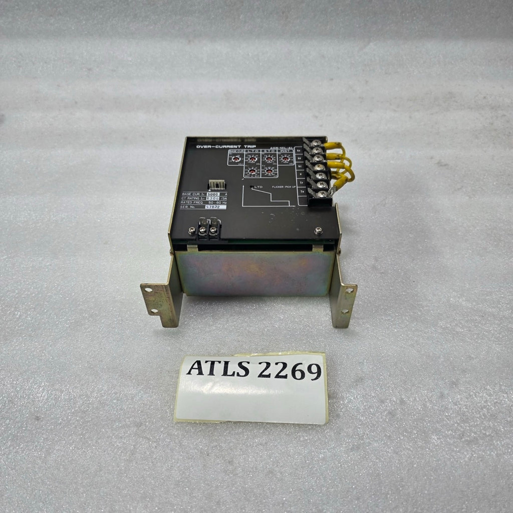 TERASAKI AOR-1CL-AL OVER CURRENT TRIP RELAY | 5000A ,CT  6300/3A | SETTING 6