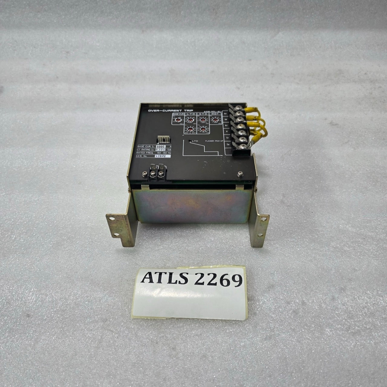 TERASAKI AOR-1CL-AL OVER CURRENT TRIP RELAY | 5000A ,CT  6300/3A | SETTING 6