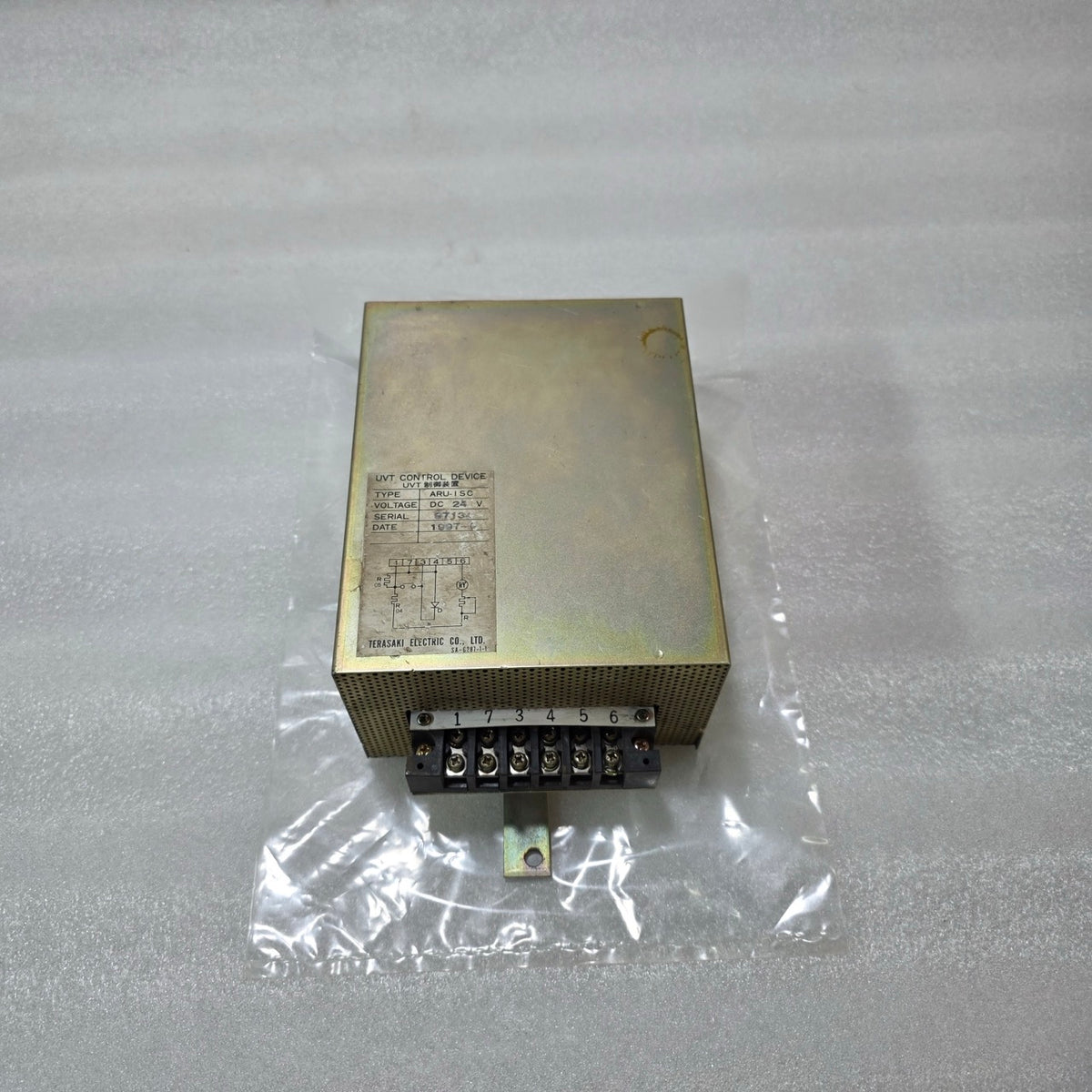 TERASAKI ARU-1SC UVT CONTROL DEVICE – 24V DC UNDER VOLTAGE TRIP UNIT | UVT PROTE