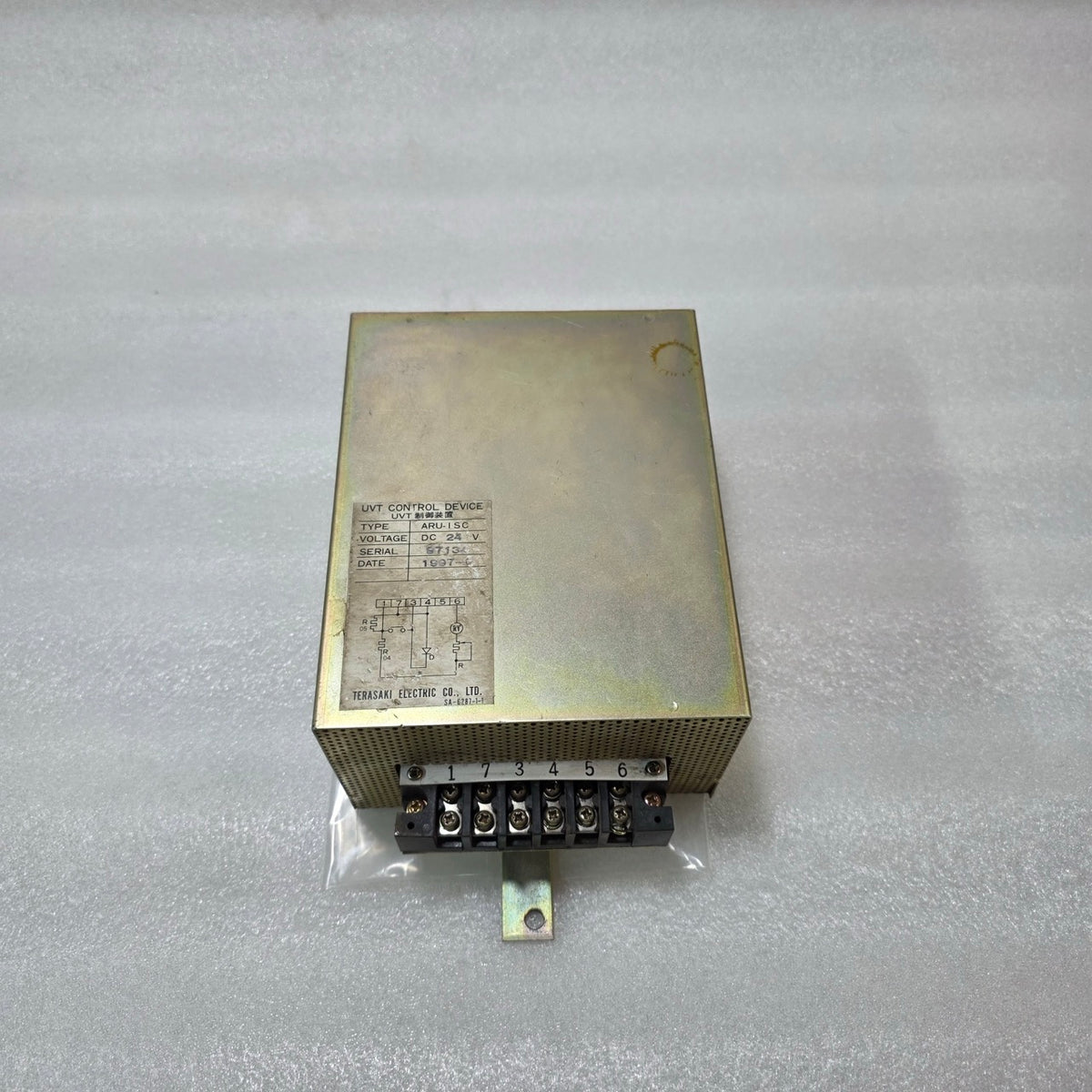 TERASAKI ARU-1SC UVT CONTROL DEVICE – 24V DC UNDER VOLTAGE TRIP UNIT | UVT PROTE