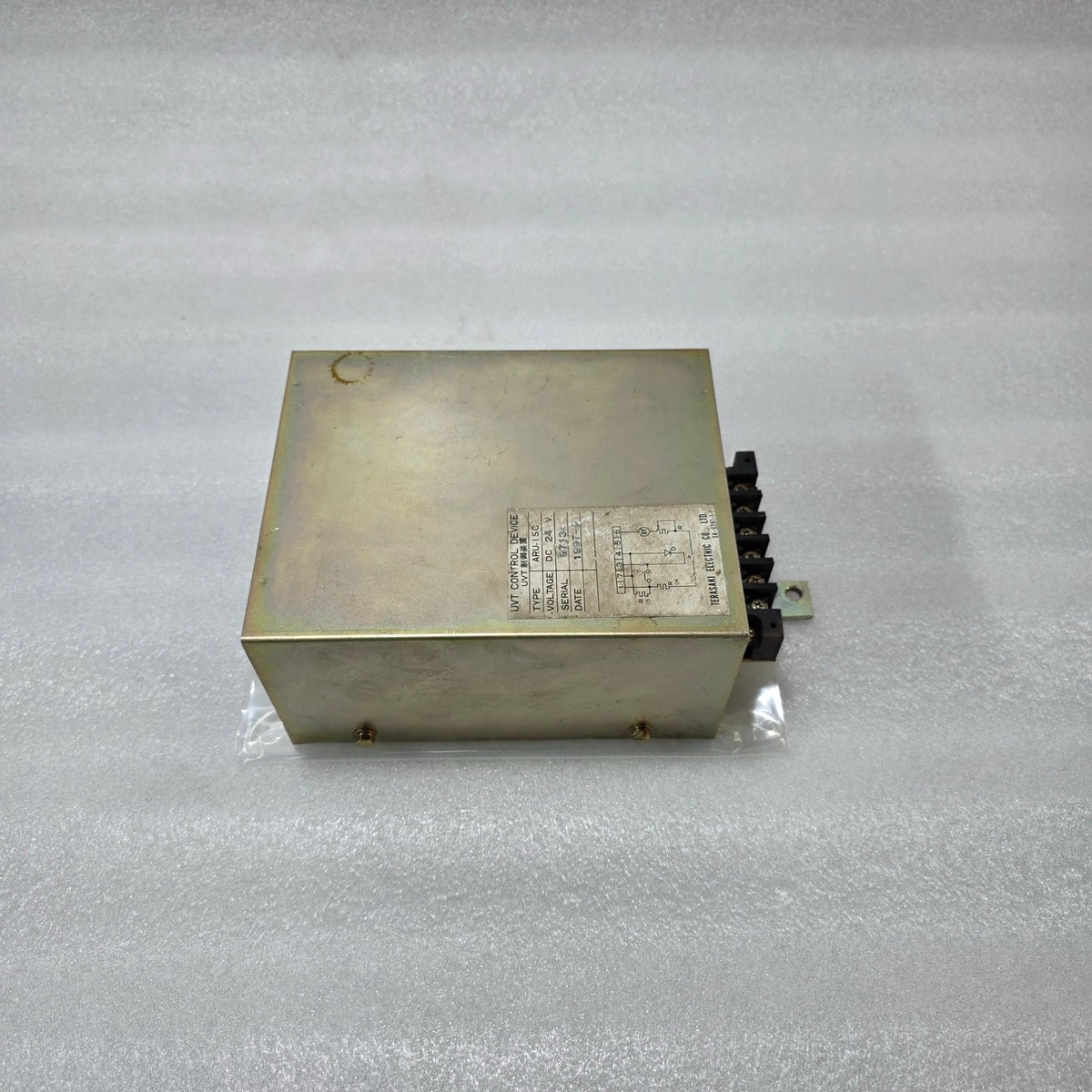 TERASAKI ARU-1SC UVT CONTROL DEVICE – 24V DC UNDER VOLTAGE TRIP UNIT | UVT PROTE