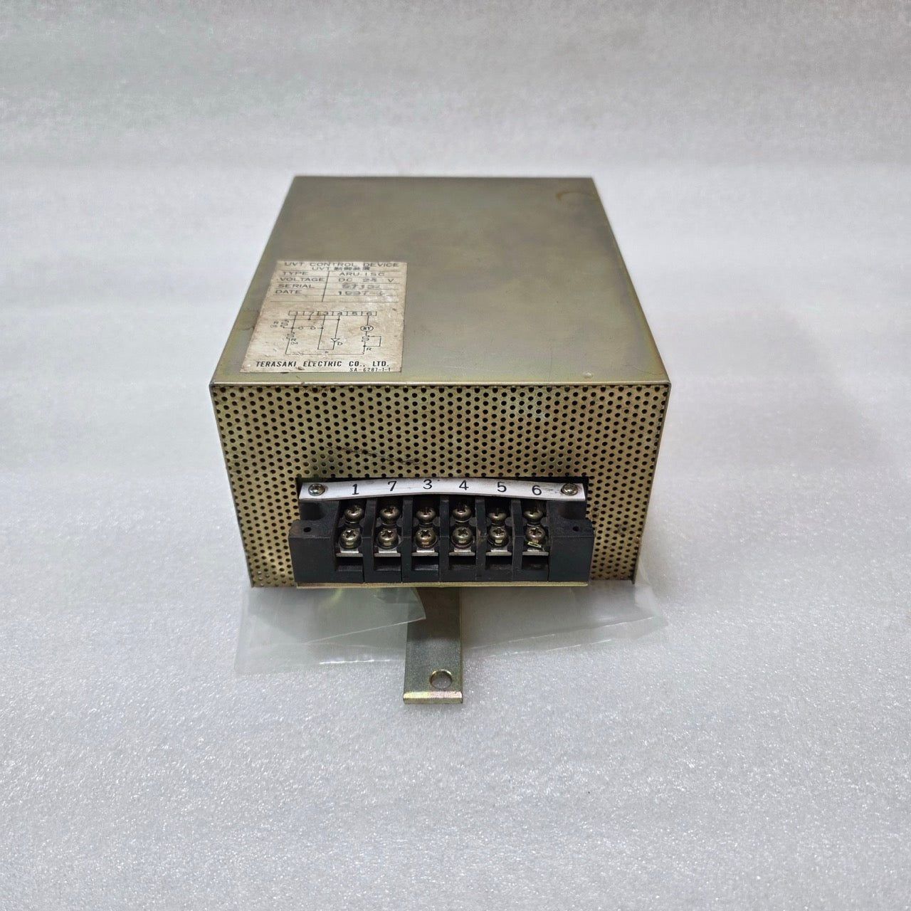 TERASAKI ARU-1SC UVT CONTROL DEVICE – 24V DC UNDER VOLTAGE TRIP UNIT | UVT PROTE