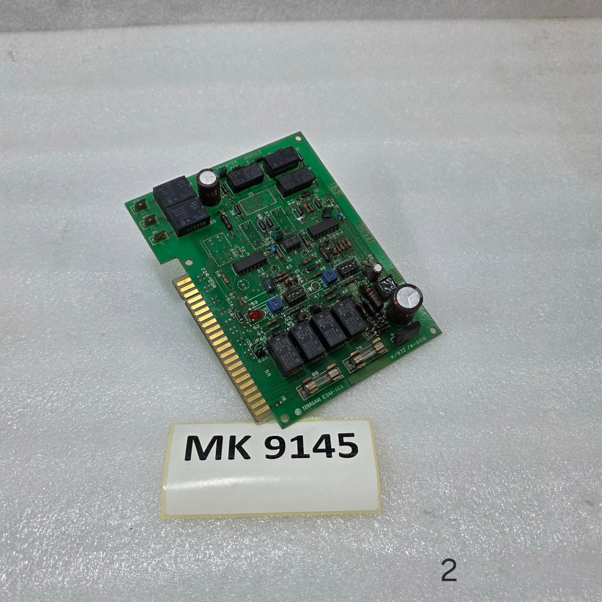 TERASAKI ESM-103 L STARTER MODULE PCB | K/87Z/4-001D INDUSTRIAL CONTROL BOARD