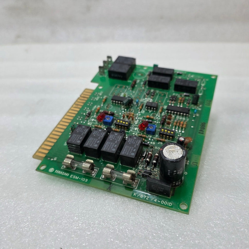 TERASAKI ESM-103 X STARTER MODULE PCB | K/87Z/4-001D INDUSTRIAL CONTROL BOARD