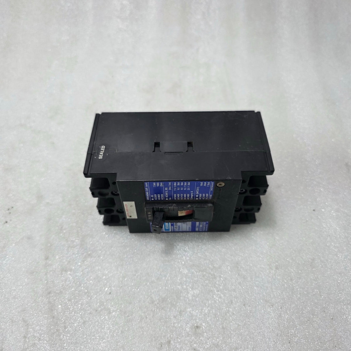 TERASAKI TEMBREAK XS50NB 15A 3 POLE MCCB CIRCUIT BREAKER | 660V AC | 25KA BREAKI