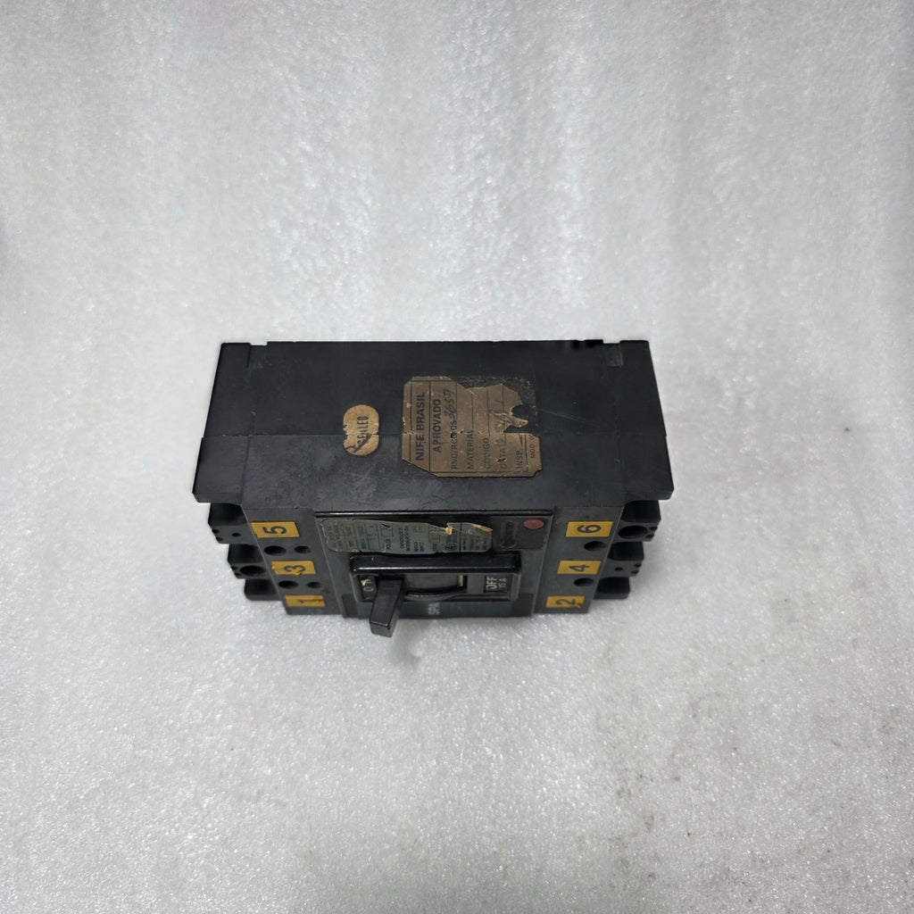 TERASAKI TO-30D MOLDED CASE CIRCUIT BREAKER 15A 3 POLE MCCB 500V AC / 250V DC