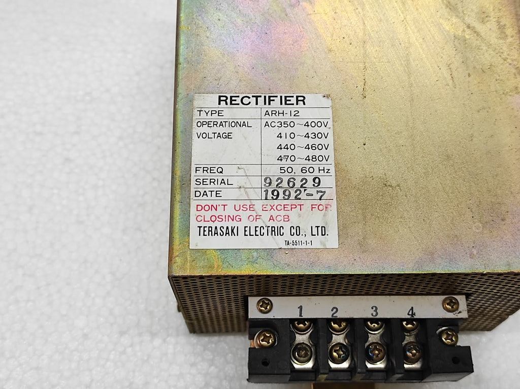 Terasaki ARH-12 Rectifier 350-400V AC