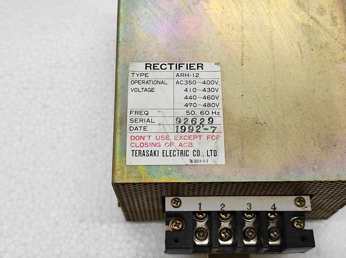 Terasaki ARH-12 Rectifier 350-400V AC