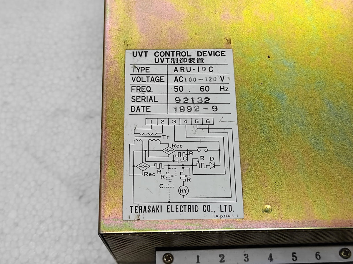 Terasaki ARU-1DC UVT Control Device 100-120V AC