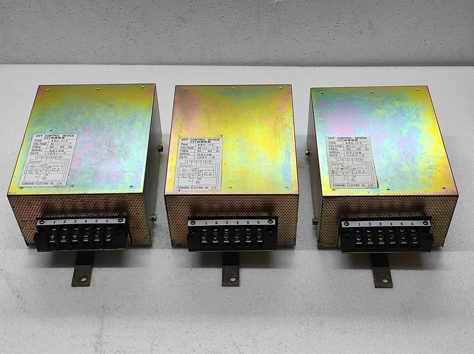 Terasaki ARU-1DC UVT Control Device 100-120V AC