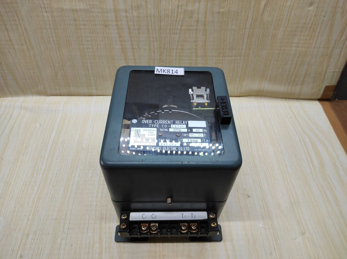 Terasaki CO-CST 31 Over Current Relay CO-CST31