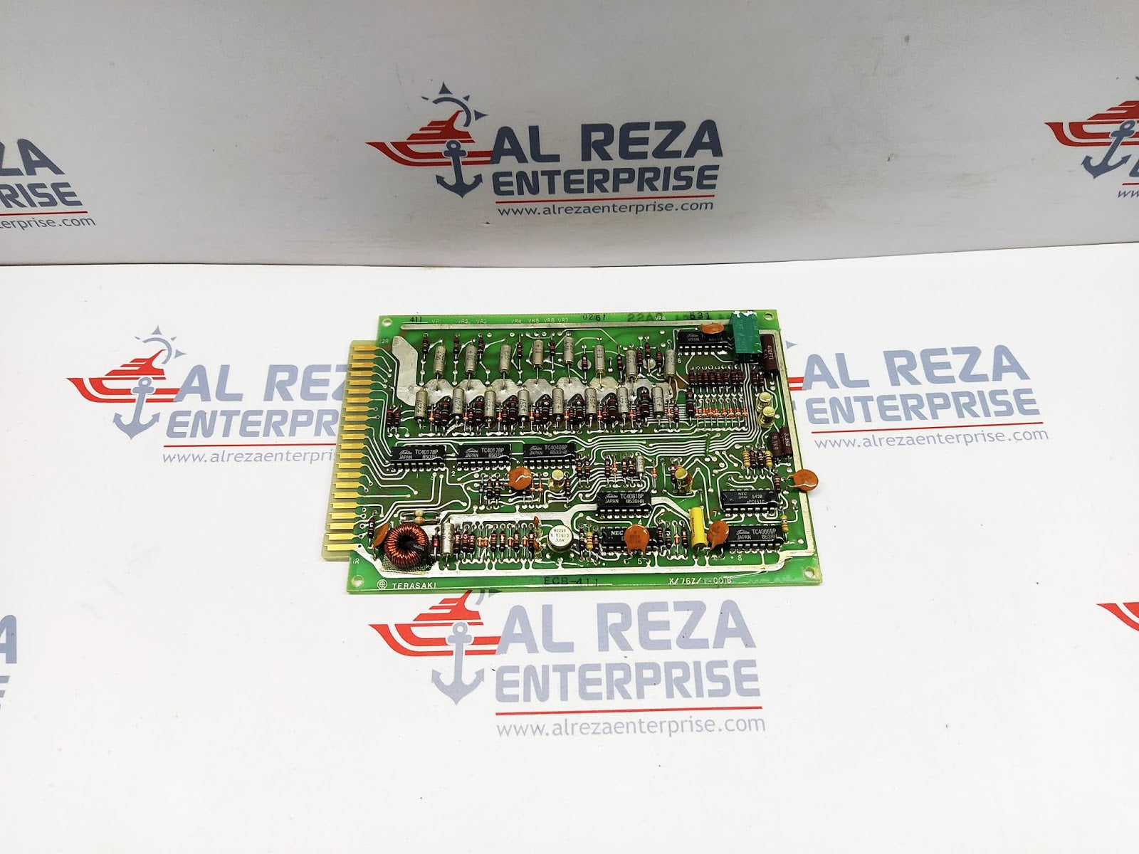TERASAKI ECB-411 CONTROL PCB BOARD | INDUSTRIAL AUTOMATION INTERFACE MODULE | K/