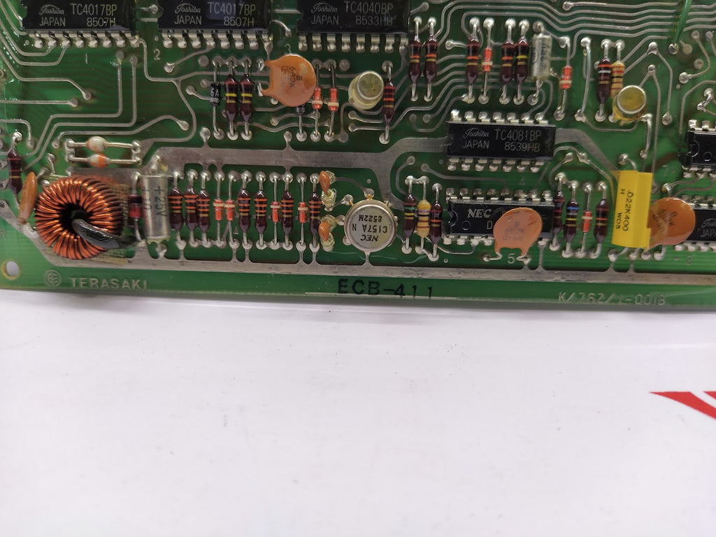 TERASAKI ECB-411 CONTROL PCB BOARD | INDUSTRIAL AUTOMATION INTERFACE MODULE | K/