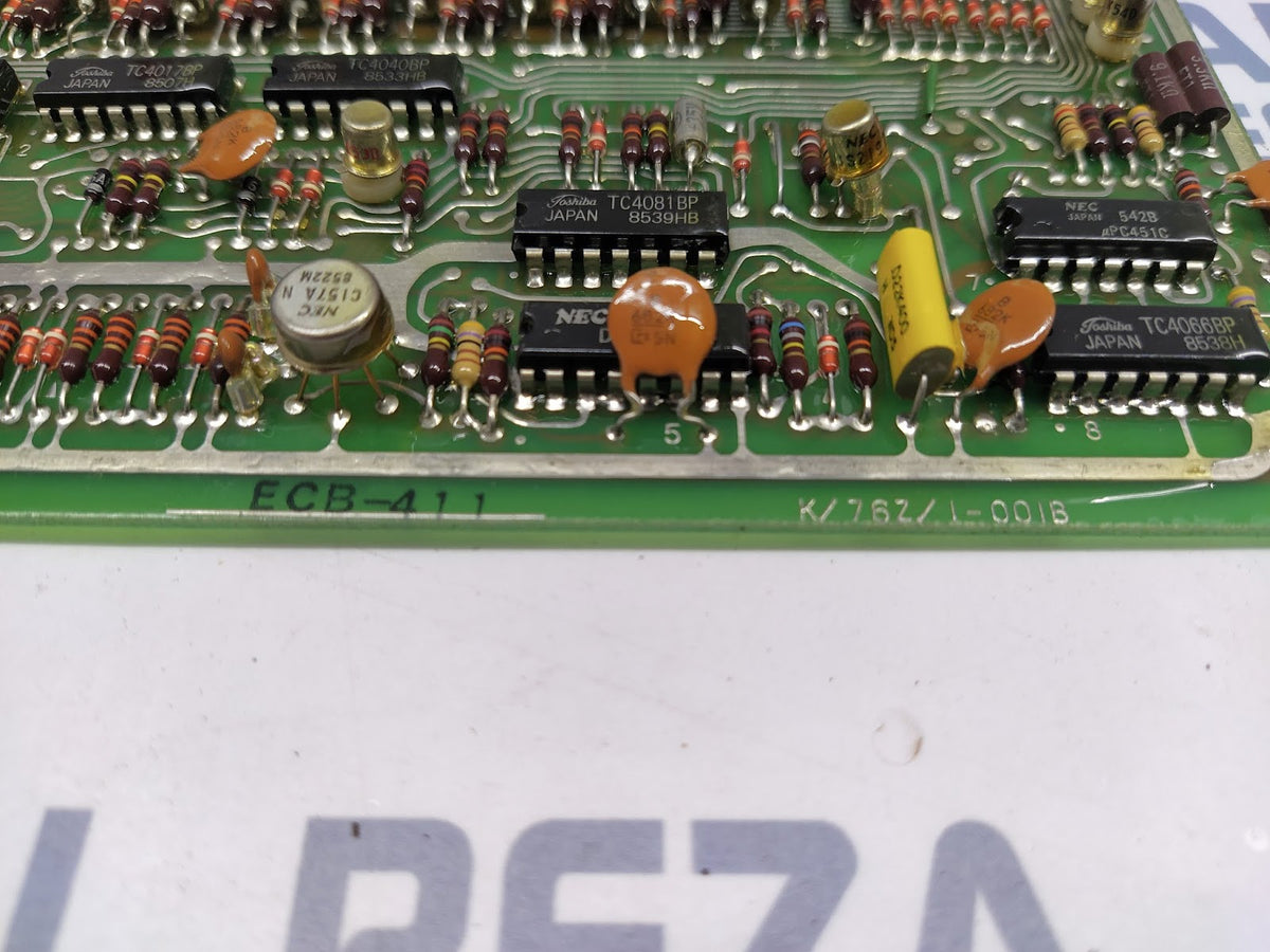 TERASAKI ECB-411 CONTROL PCB BOARD | INDUSTRIAL AUTOMATION INTERFACE MODULE | K/