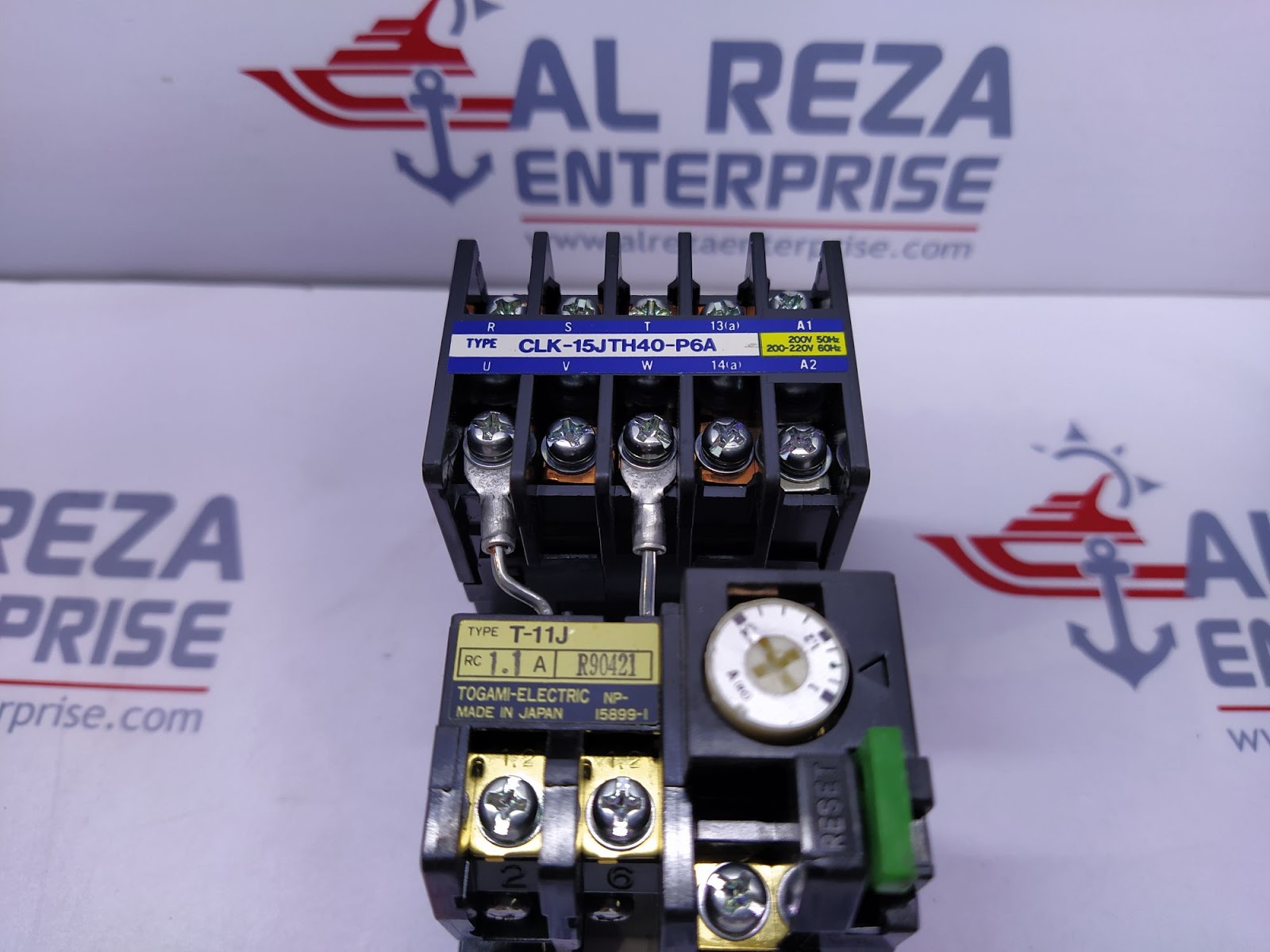 Togami CLK-15JTH40-P6A Magnetic Contactor 200-220V 1-1.4A T-11J