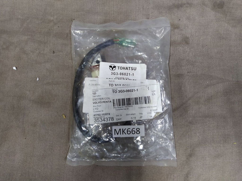 Tohatsu 363-06021-1 Exciter Coil Volvo Penta 363060211