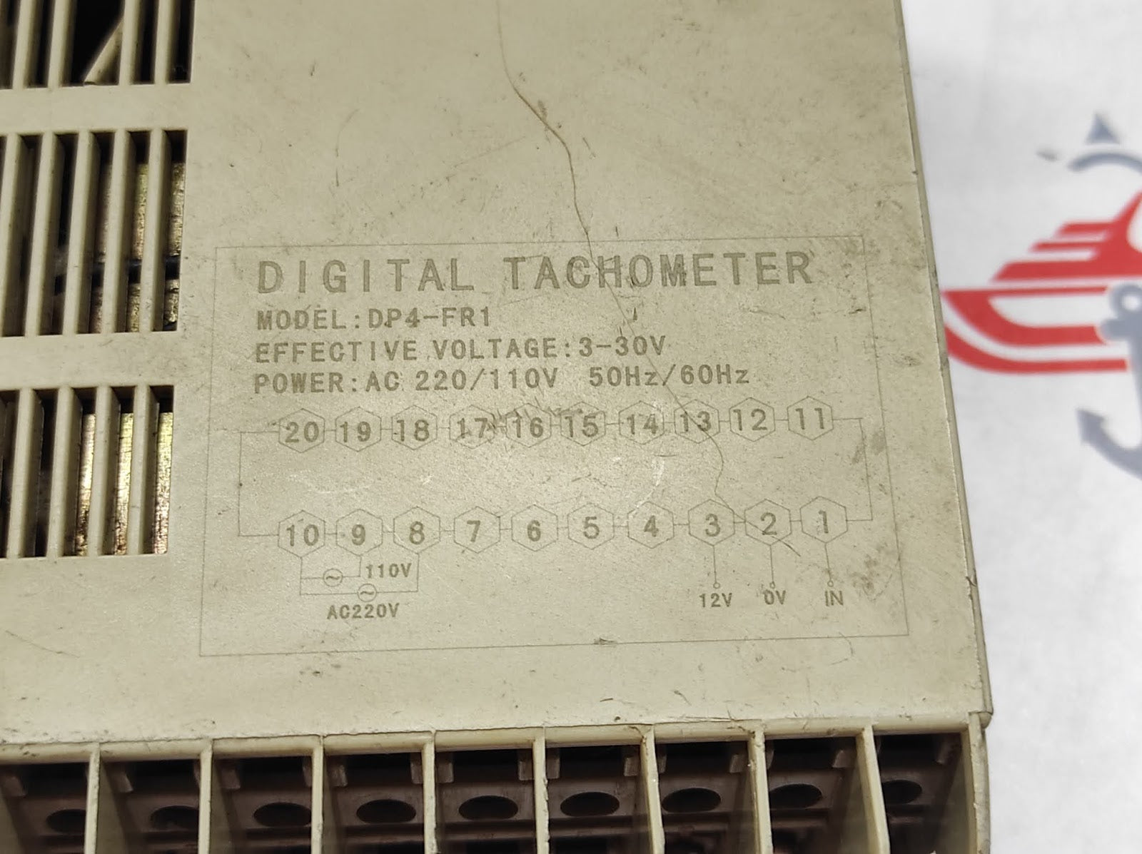 TOKY DP4-FR1 DIGITAL TACHOMETER 110-220V