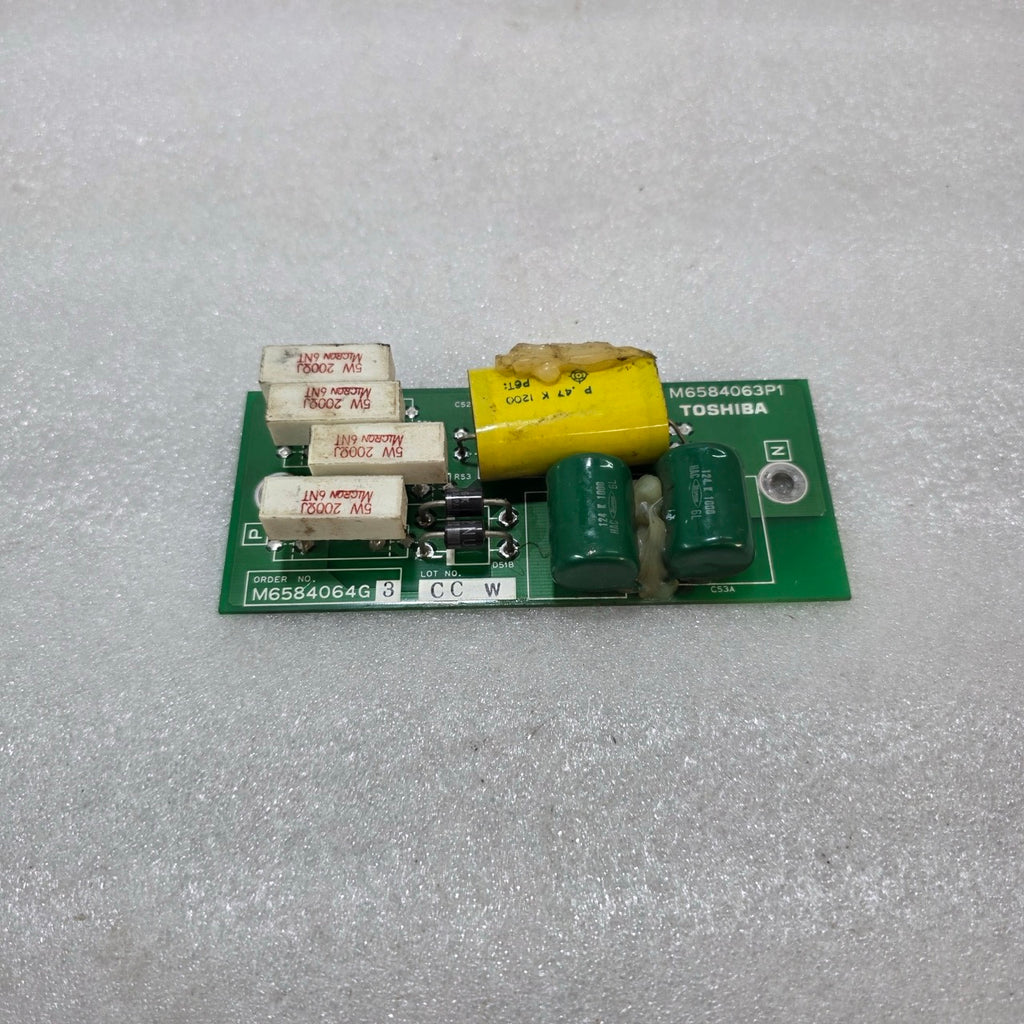 TOSHIBA CONTROL PCB M6584064G / M6584063P1 | INDUSTRIAL DRIVE BOARD MODULE JAPAN