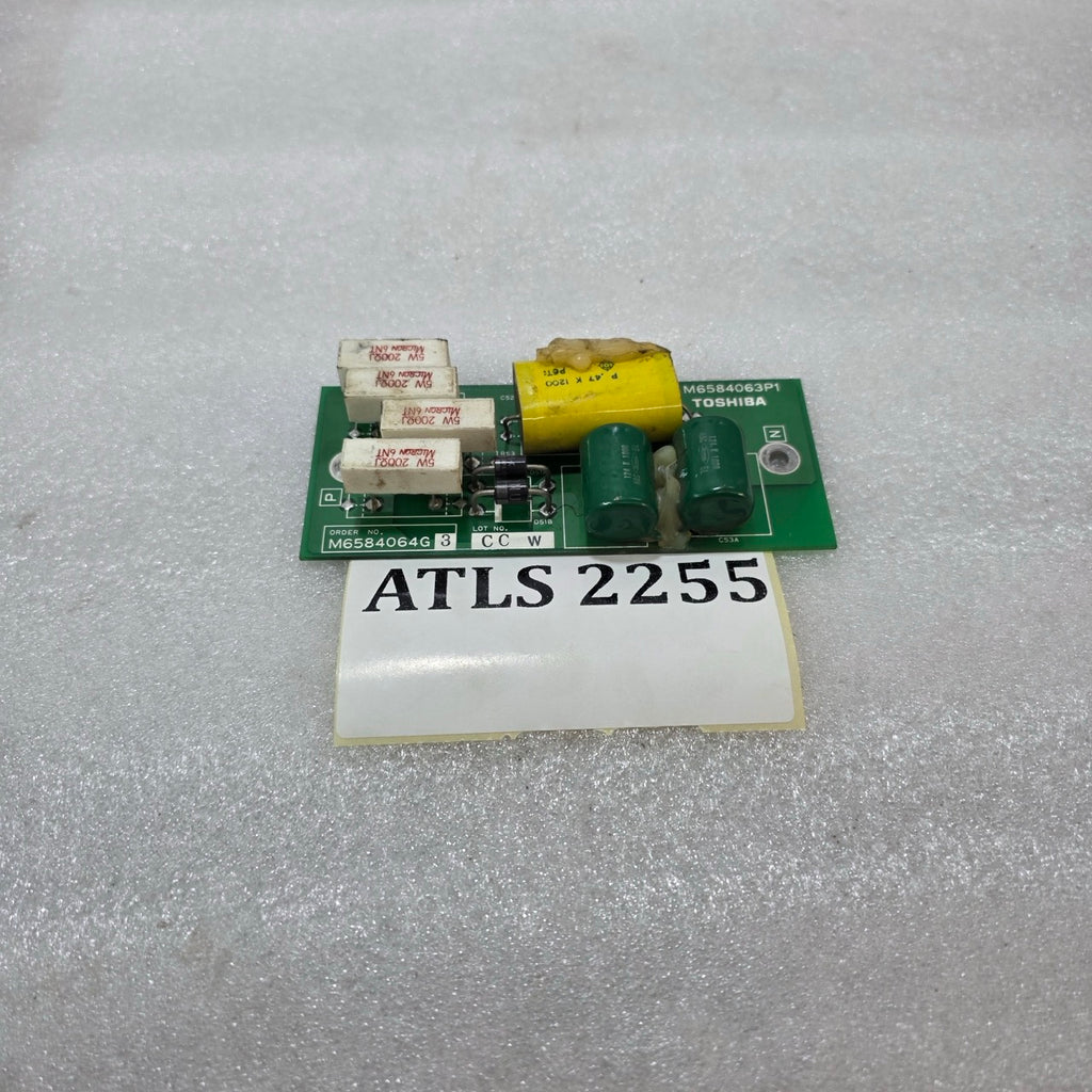 TOSHIBA CONTROL PCB M6584064G / M6584063P1 | INDUSTRIAL DRIVE BOARD MODULE JAPAN