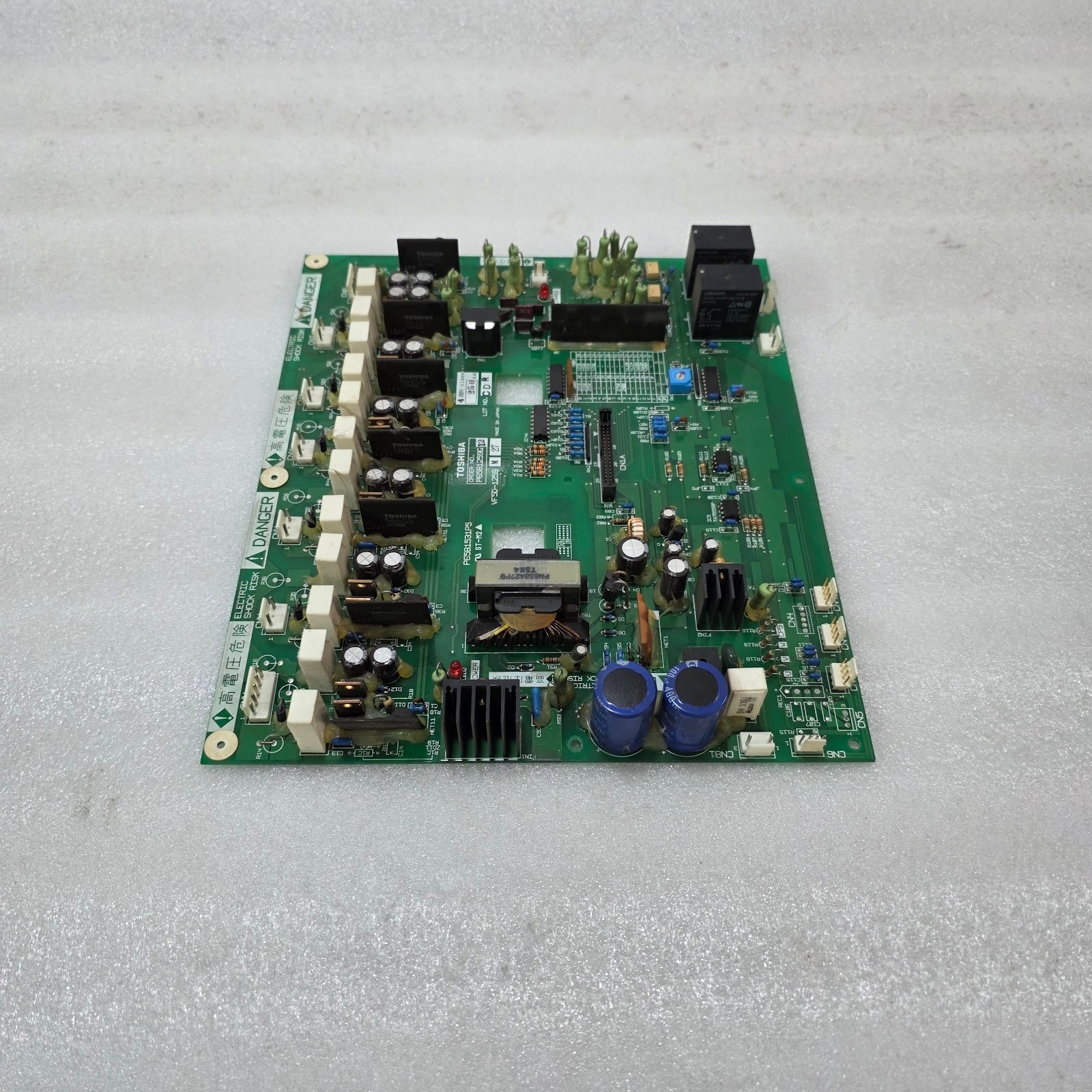 TOSHIBA VF5D-1259 CONTROL PCB (P6581259G12) | 250KW DRIVE BOARD | P6581531P5