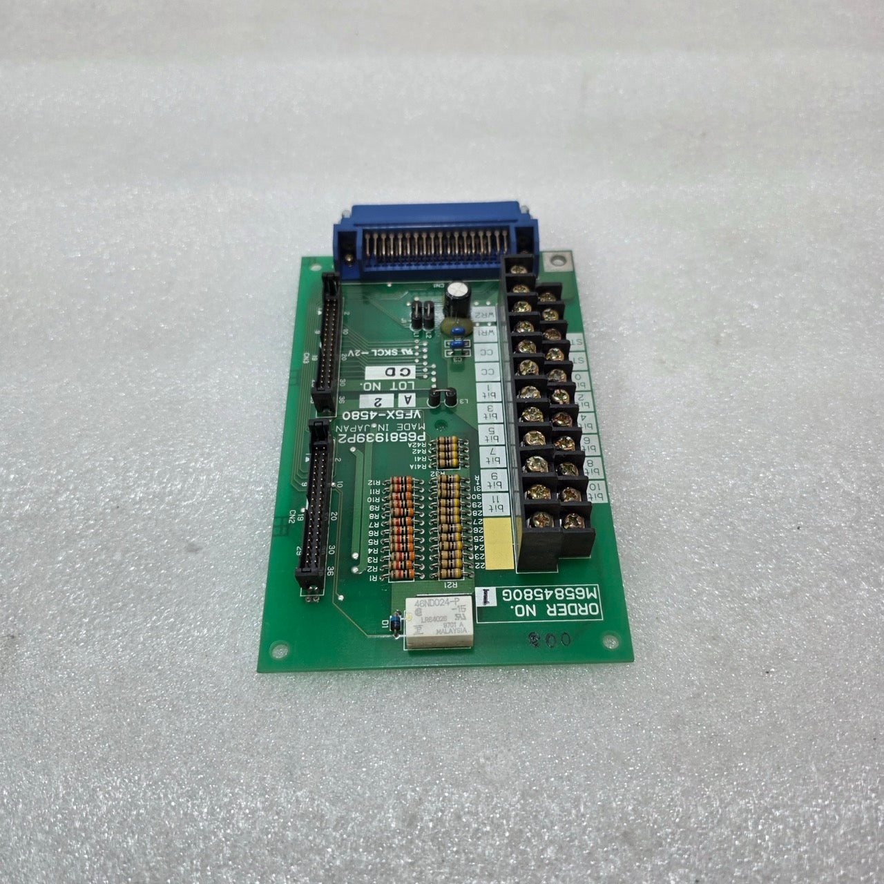 TOSHIBA VF5X-4580 CONTROL PCB (P6584580G / P6581939P2) | INDUSTRIAL DRIVE BOARD