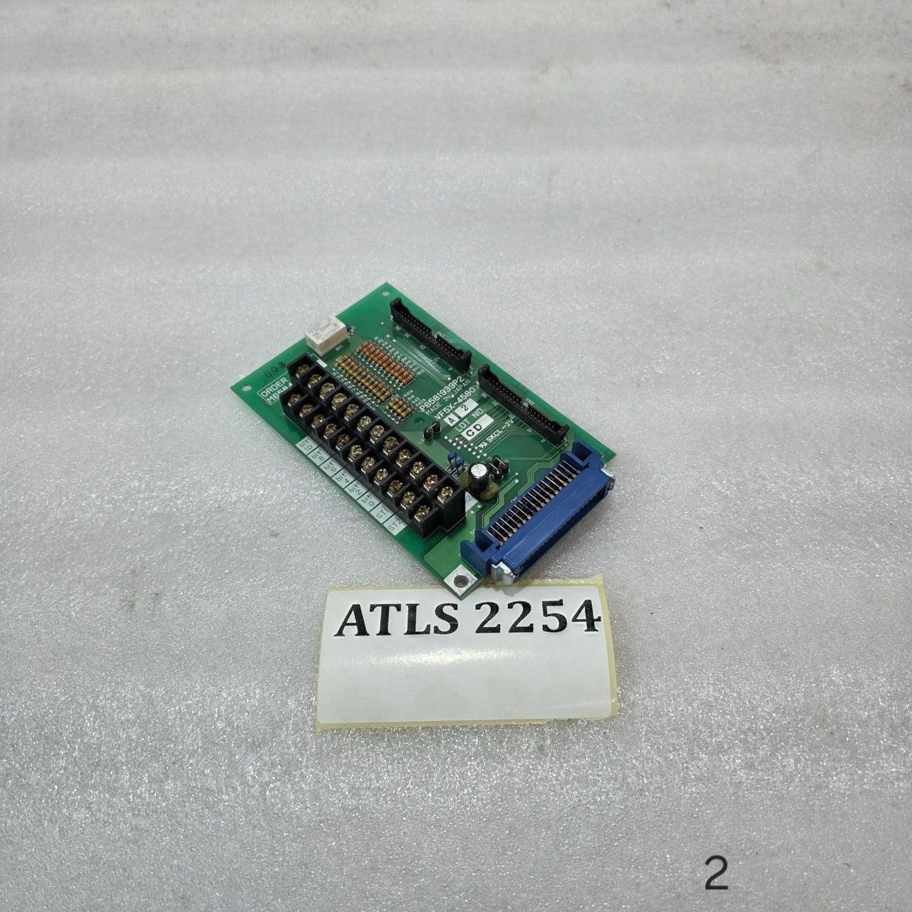 TOSHIBA VF5X-4580 CONTROL PCB (P6584580G / P6581939P2) | INDUSTRIAL DRIVE BOARD