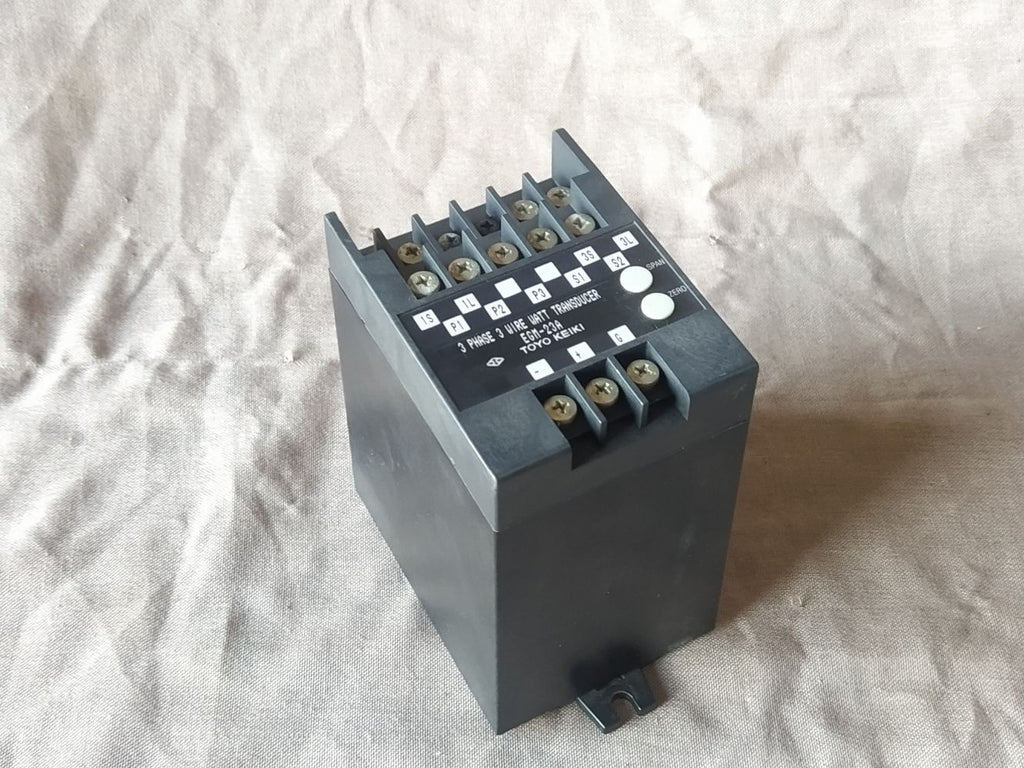 Toyo Keiki EGM-23A 3-Phase 3-Wire Watt Transducer