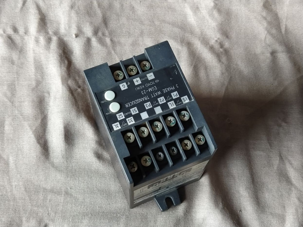 Toyo Keiki EGM-23 3-Phase Watt Transducer