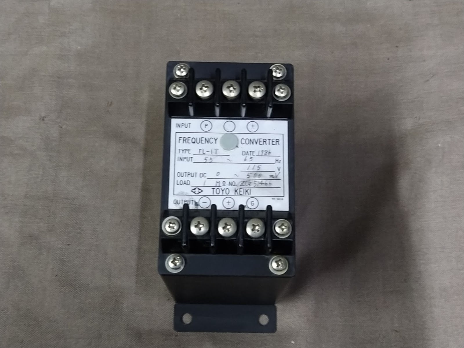 Toyo Keiki FL-IT Frequency Converter FLIT