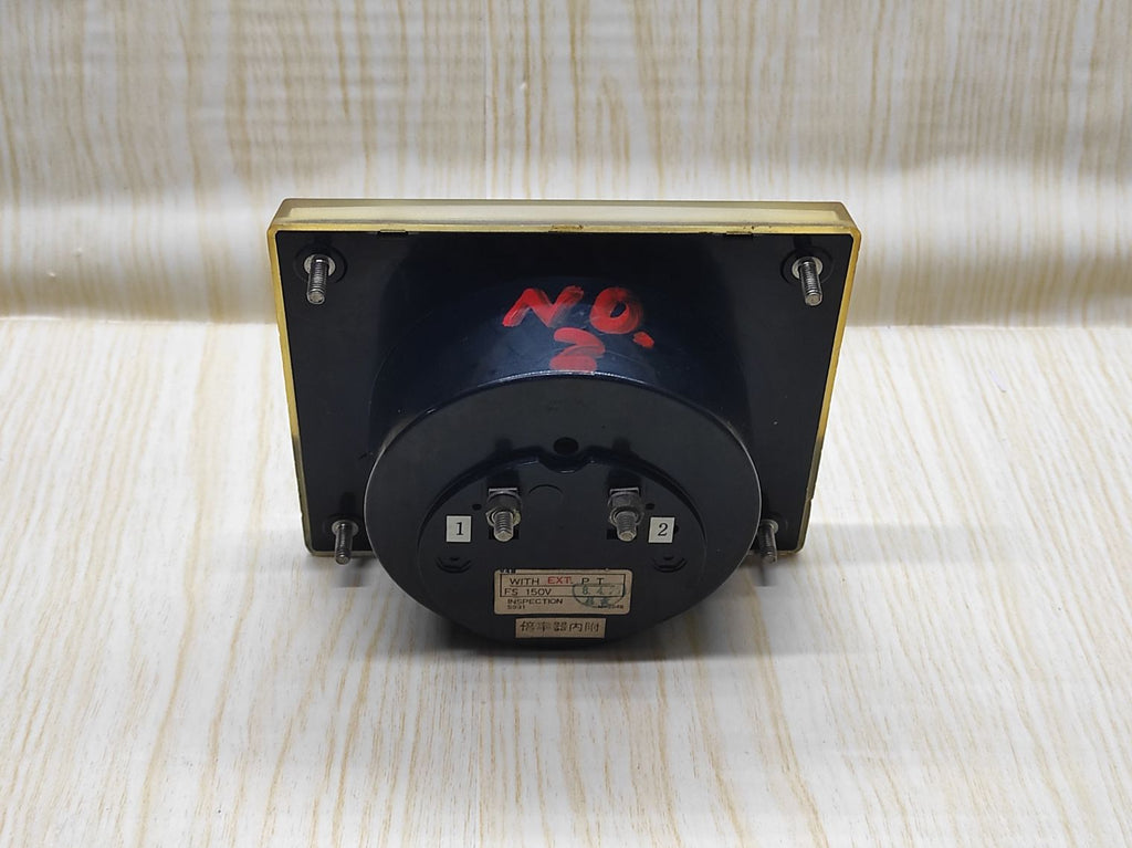 TOYO KEIKI SCF-12NTV VOLT METER PT 460/115V 0-600V