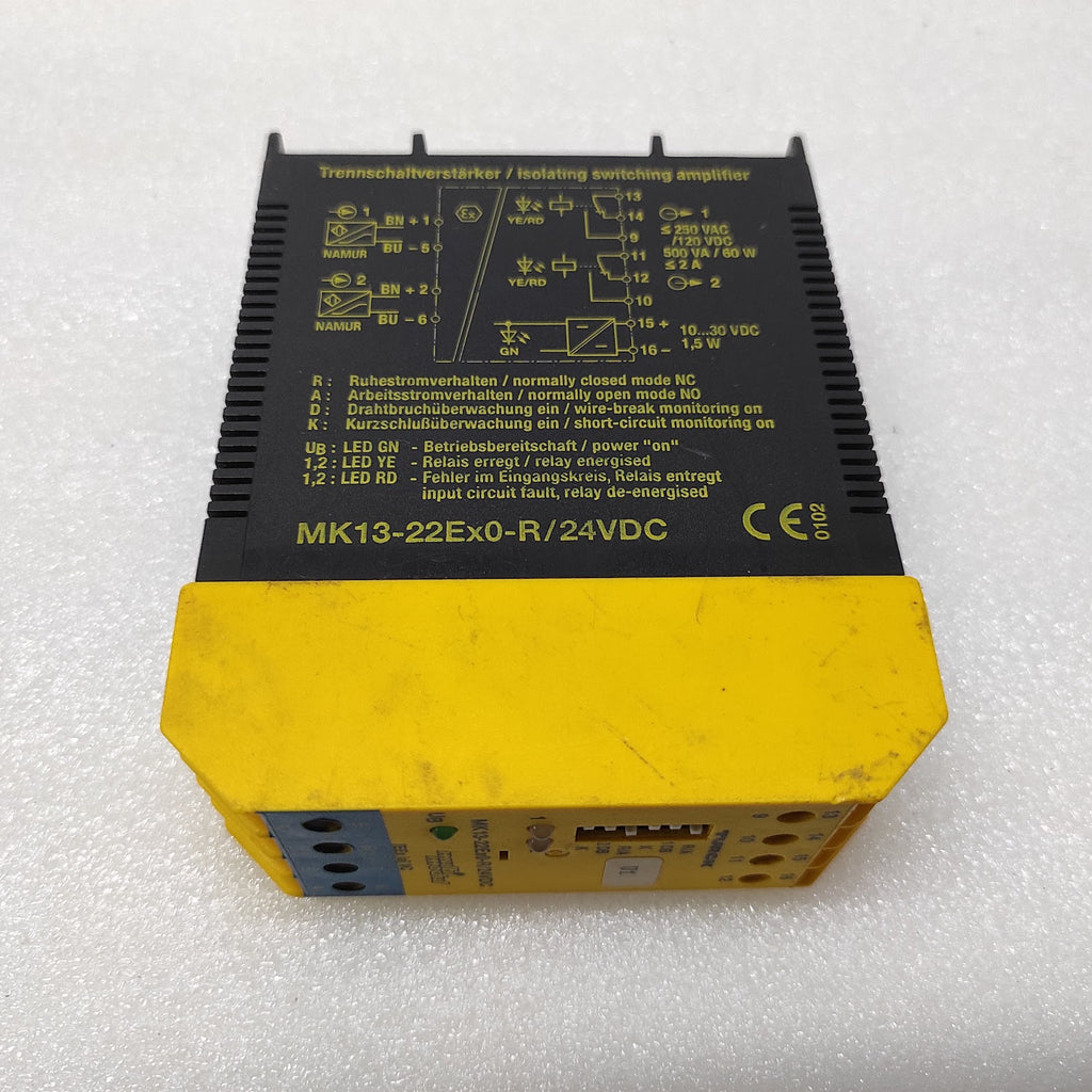 TURCK MK13-22EX0-R/24VDC ISOLATING SWITCHING AMPLIFIER