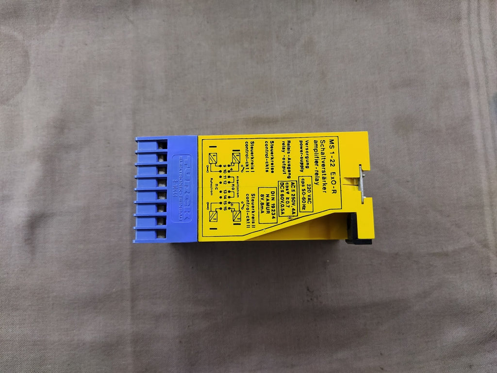 TURCK MS1-22EX0-R SWITCHING AMPLIFIER 230VAC