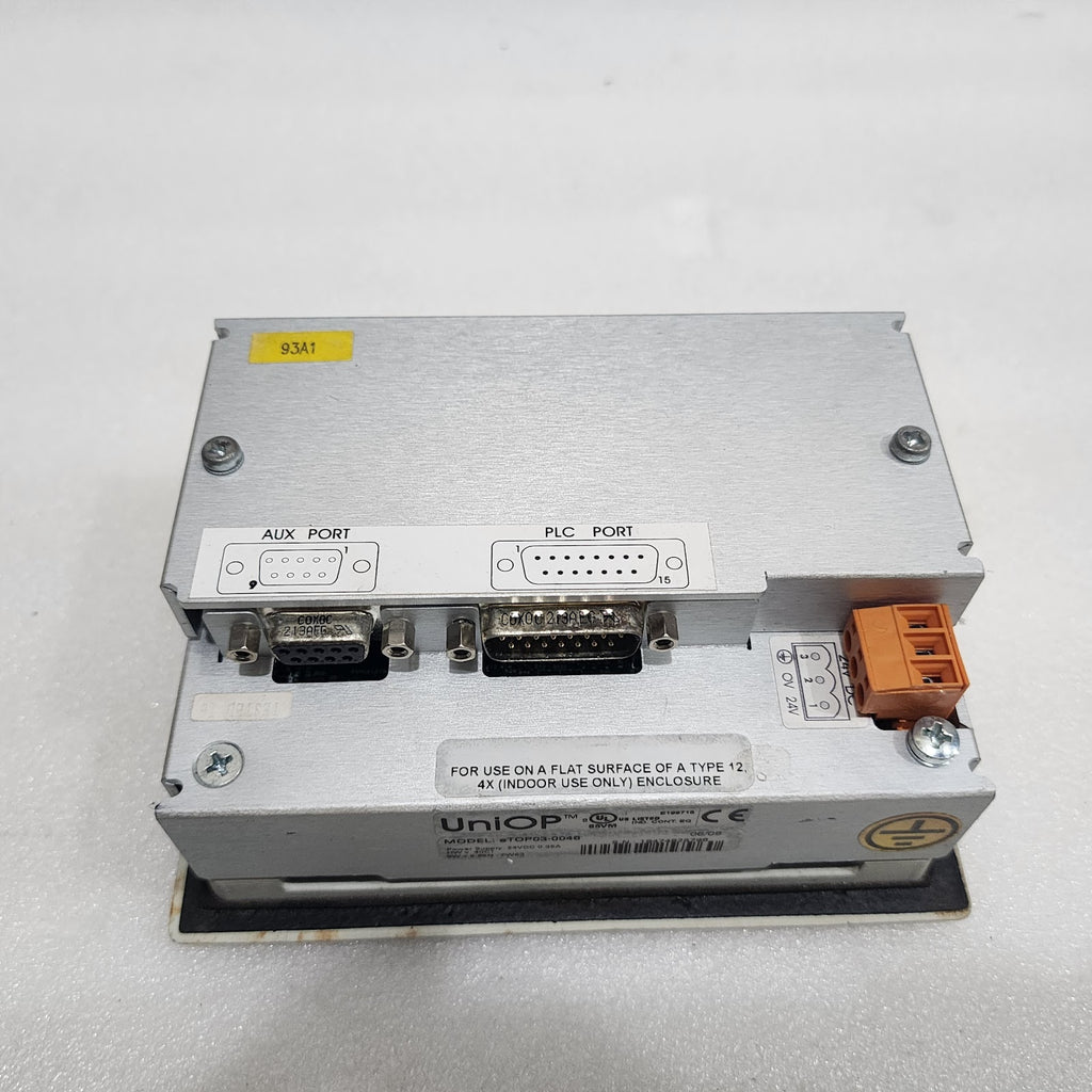 UNIOP ETOP03-0046 OPERATOR INTERFACE HMI 3.8" 24VDC