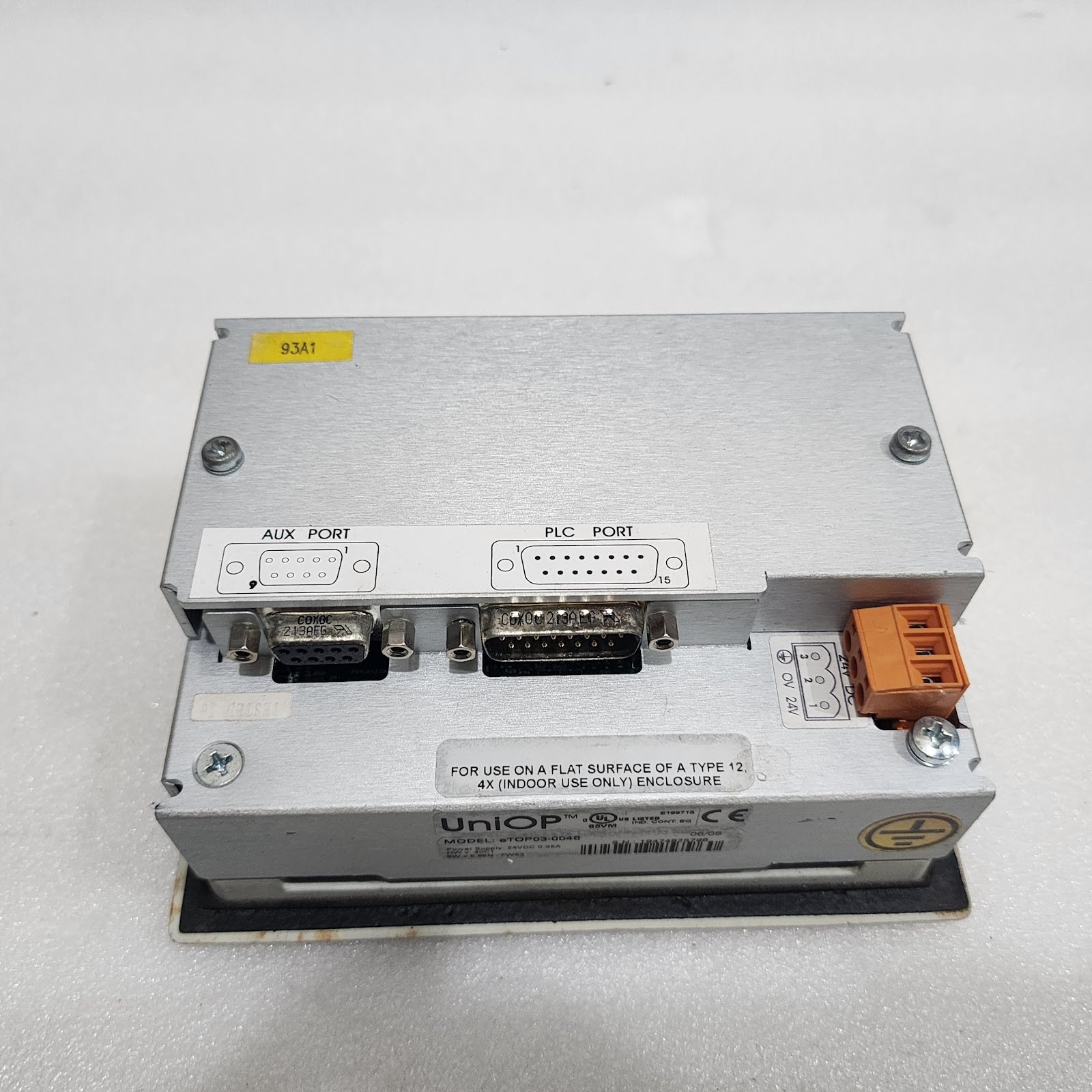 UNIOP ETOP03-0046 OPERATOR INTERFACE HMI 3.8" 24VDC