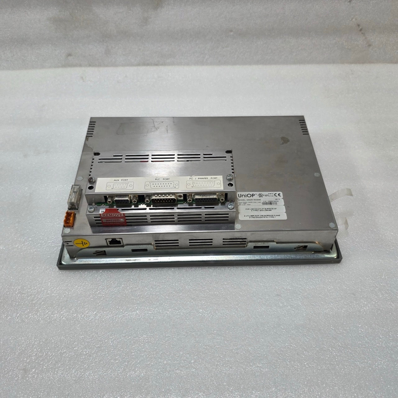 UNIOP MKDR-16-0045 OPERATOR INTERFACE PANEL 24VDC