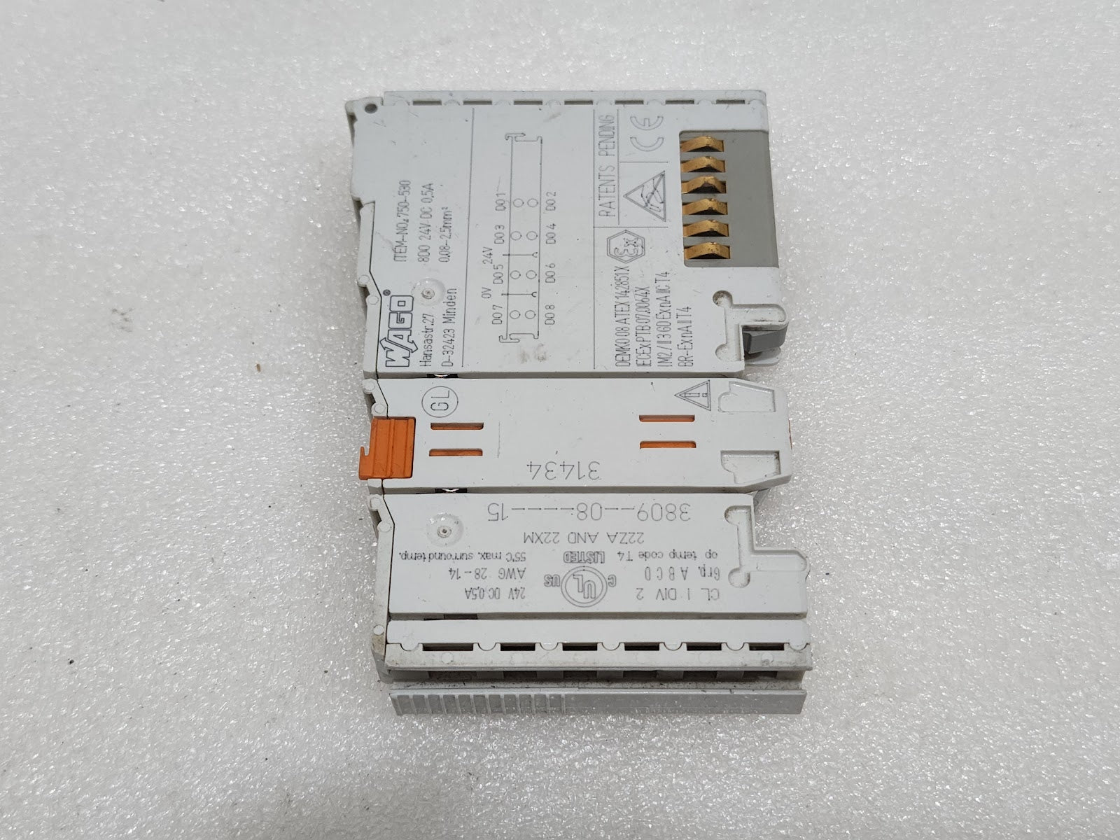 WAGO 750-530 8-CH DIGITAL OUTPUT