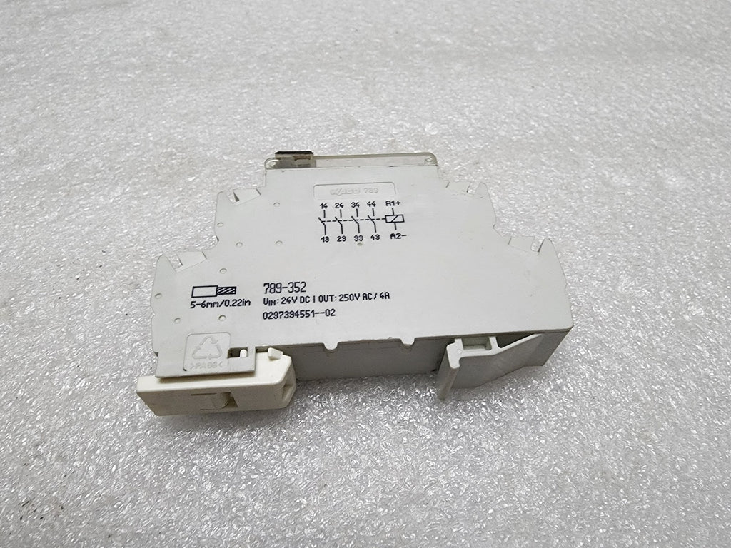 WAGO 789-352 SWITCHING RELAY 24VDC