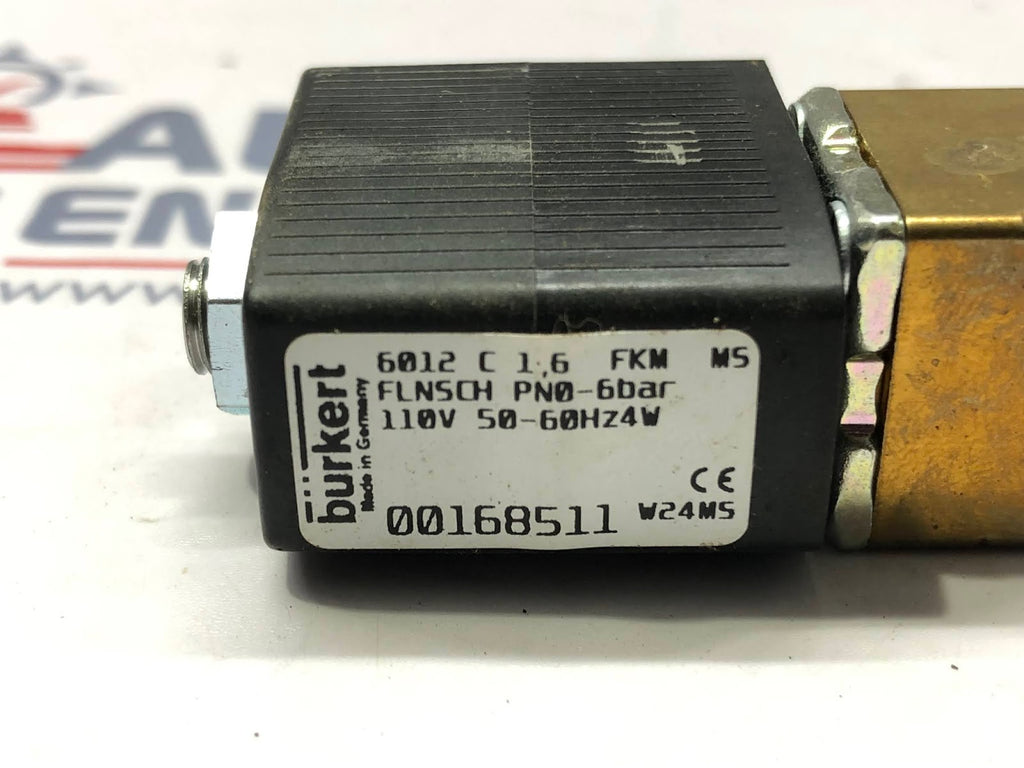 WARTSILA HCY27301 SOLENOID VALVE BURKERT 6012 C 00168511