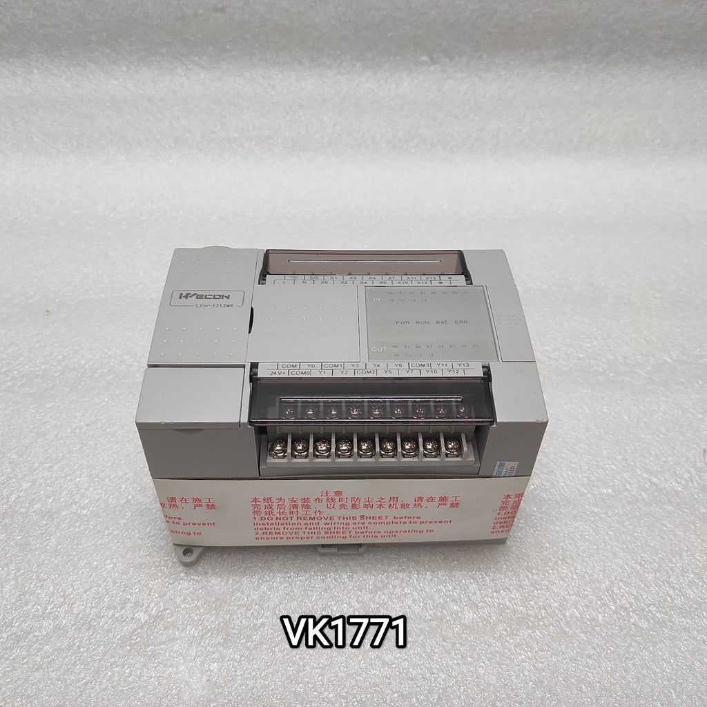 WECON LX2C-1212MR PLC LOGIC CONTROLLER 85-264VAC